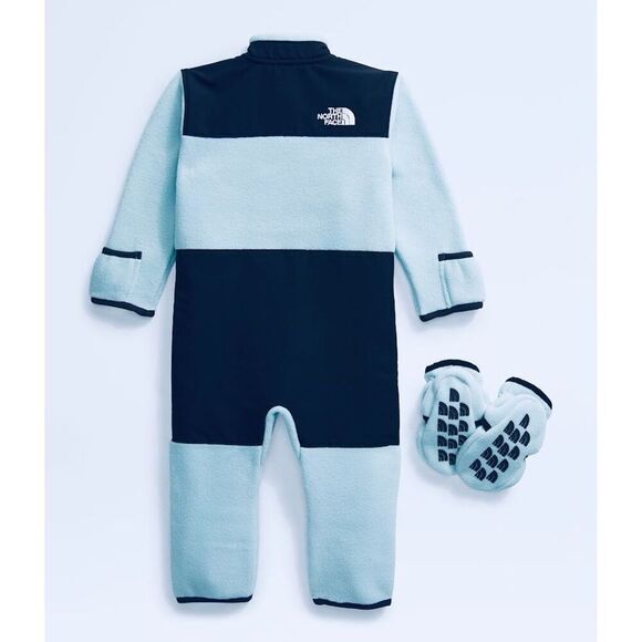 NWOT The North Face Baby Denali One-Piece Heavyweight Polartec Fleece Set 18-24M - Picture 2 of 12